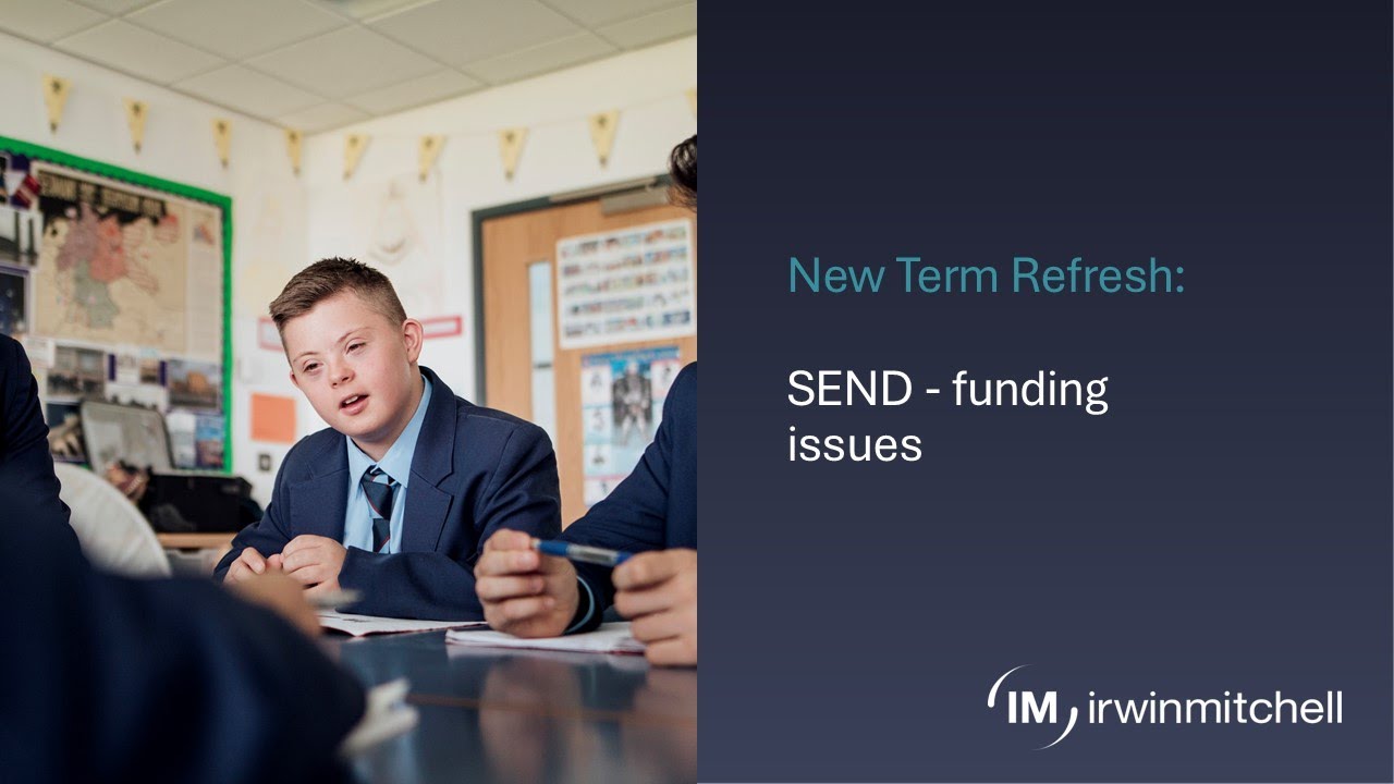 New Term Refresh: SEND - Funding issues