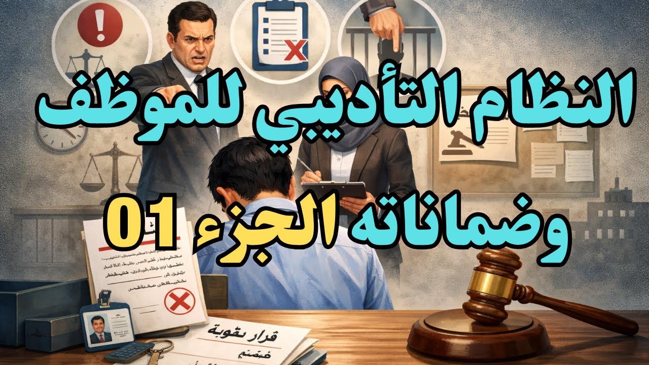 النظام الـــــــتاديبي للموظف (قراءة مبسطة للنصوص الجزء الأول)