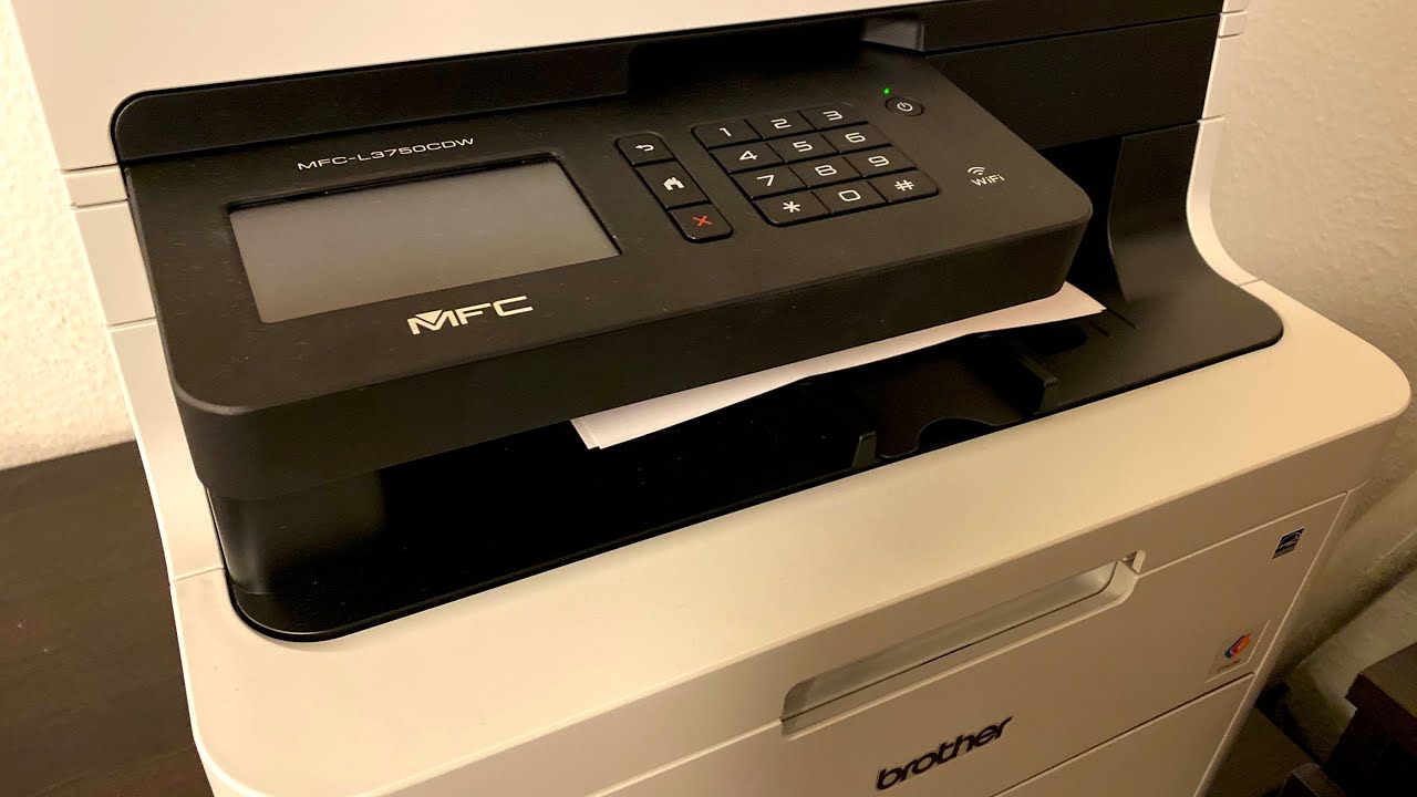Brother LED Printer MFC-L3750CDW - Unboxing & Setup