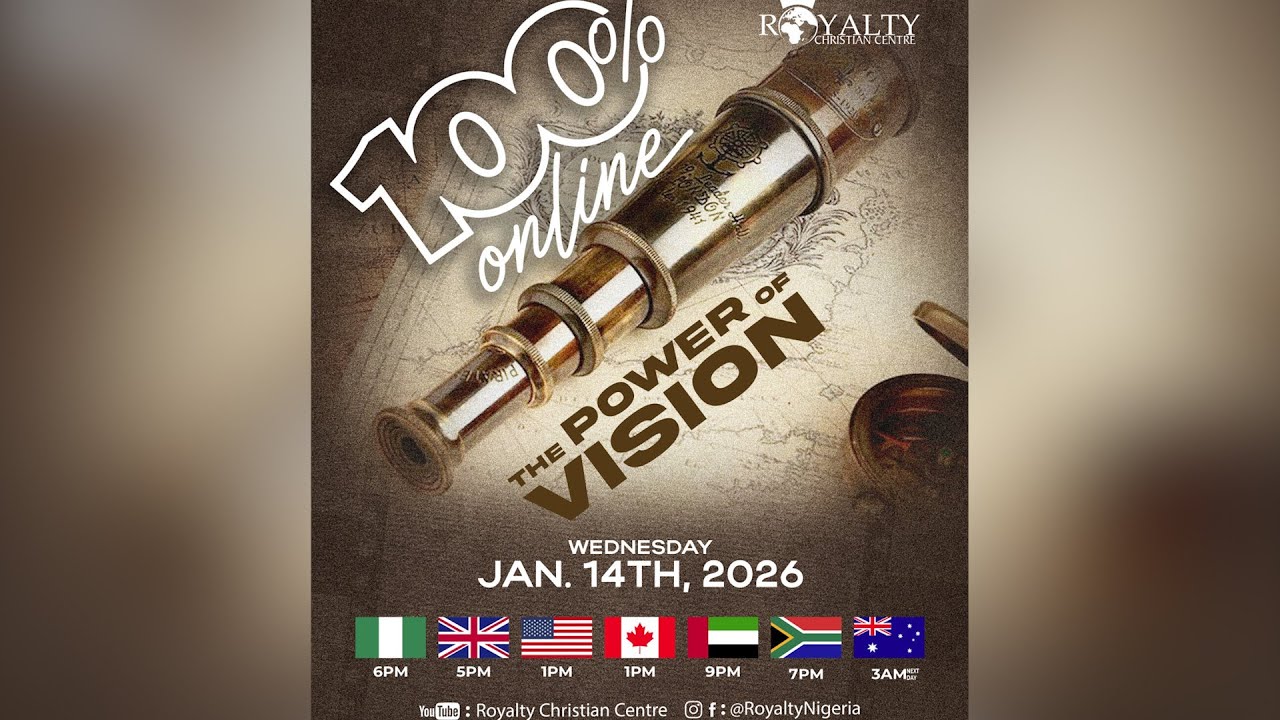 THE POWER OF VISION (100% ONLINE MID-WEEK SERVICE)