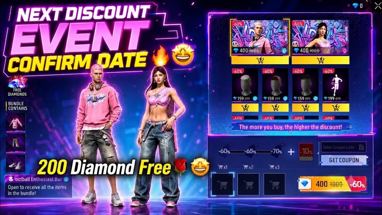 Relay Mart Event Confirm Date🌹🤩 | mystery shop free fire | ff new event | ff new event today 