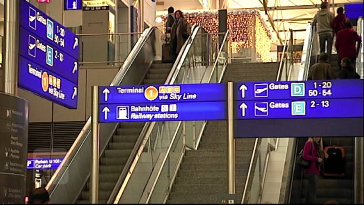 Terminalbeschilderung Frankfurt Airport