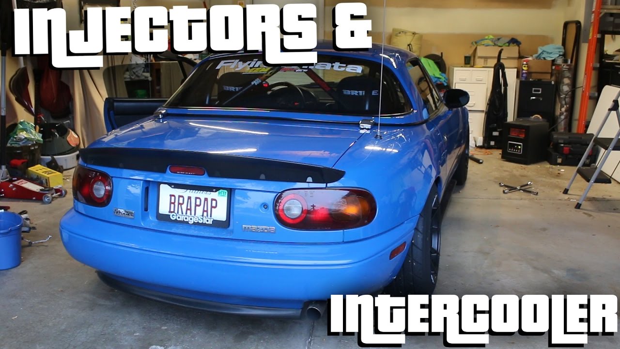TURBO INSTALL PART 2 - 700cc Injectors and Mounting the Intercooler