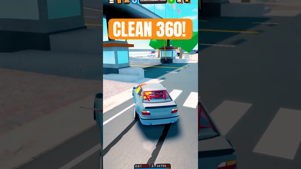 I Hit the CLEANEST 360 DRIFT in Car Dealership Tycoon! 🔥😪#cardealershiptycoon #roblox