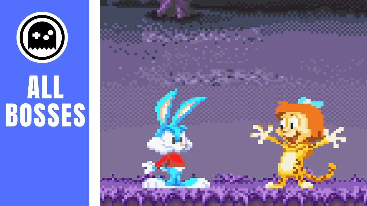 Tiny Toon Adventures Scary Dreams (GBA) - All Bosses