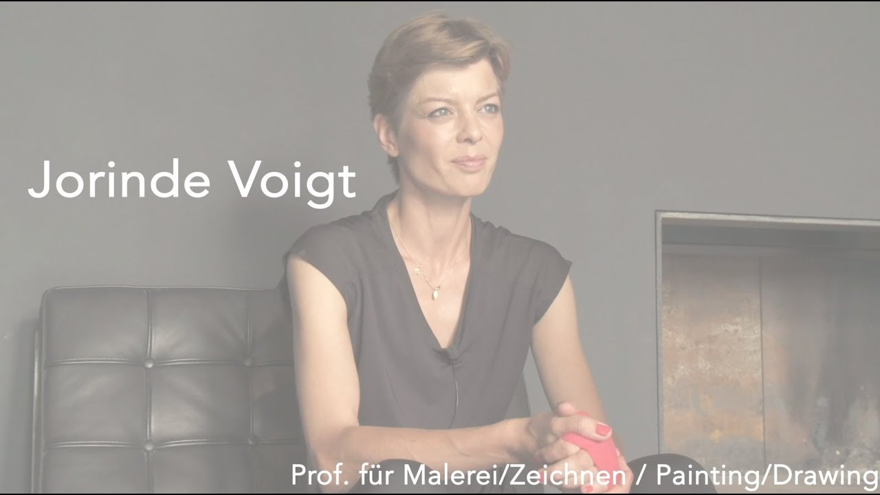 Im Gespräch mit/Talking to Jorinde Voigt, Prof. Malerei/Zeichnen