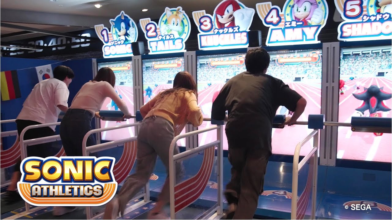 【東京ジョイポリス】ソニックアスレチックス（スポーツアトラクション）