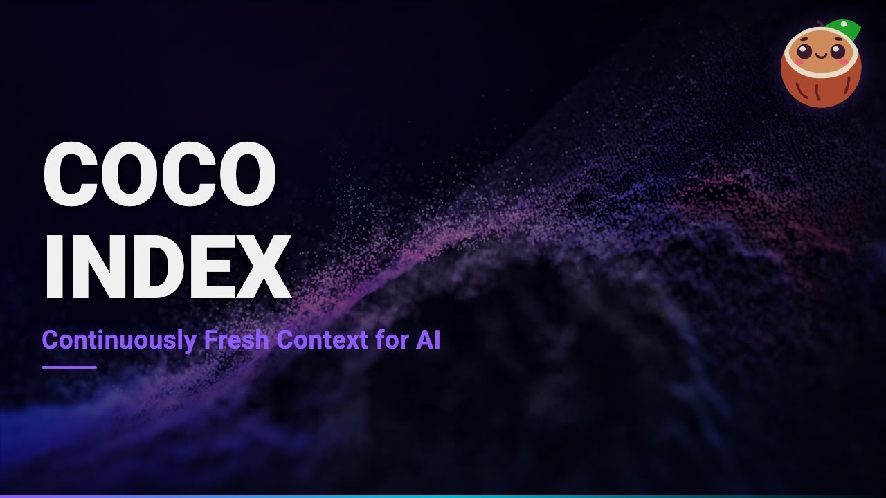 CocoIndex: Инкрементальный слой данных для агентов ИИ (Rust + Python)