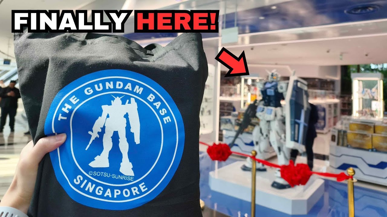 The Gundam Base Singapore is FINALLY HERE | Is It Worth Going?