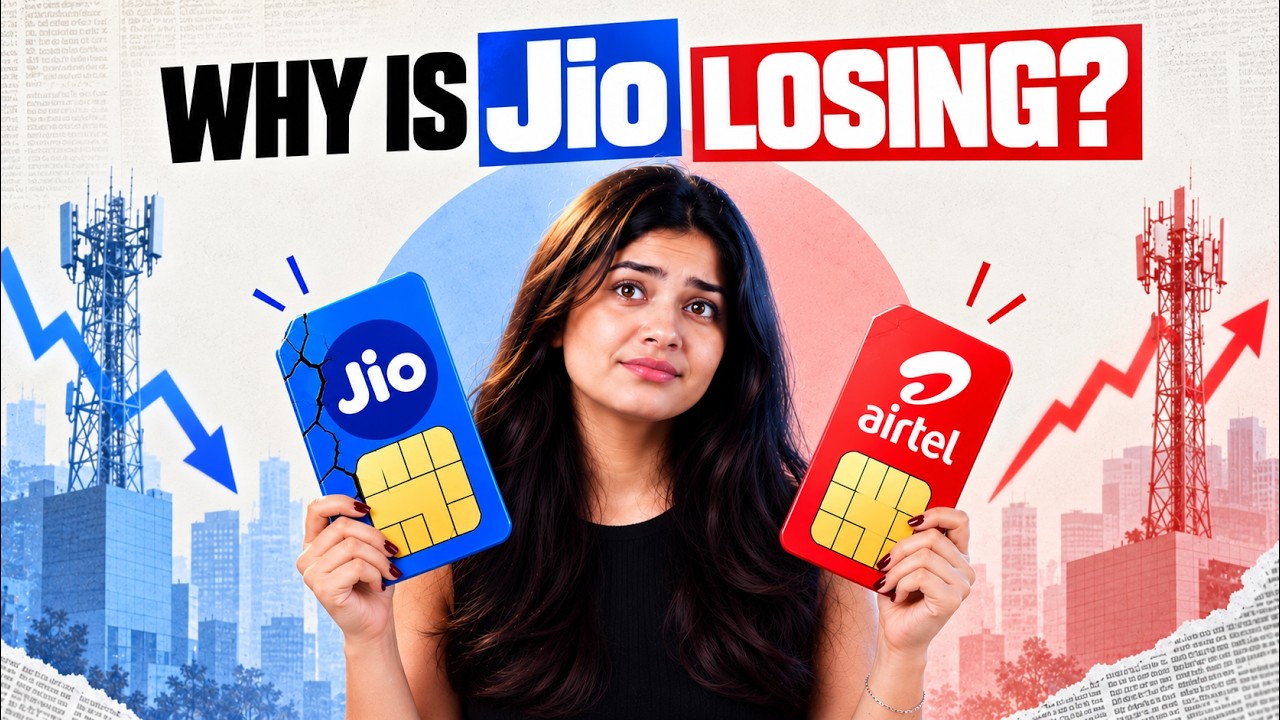 Jio Has More Customers. But Airtel Earns More? Airtel vs Jio | Case Study