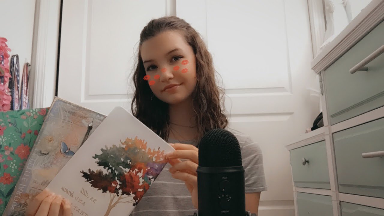 ASMR page turning, reading, book/paper triggers, etc.