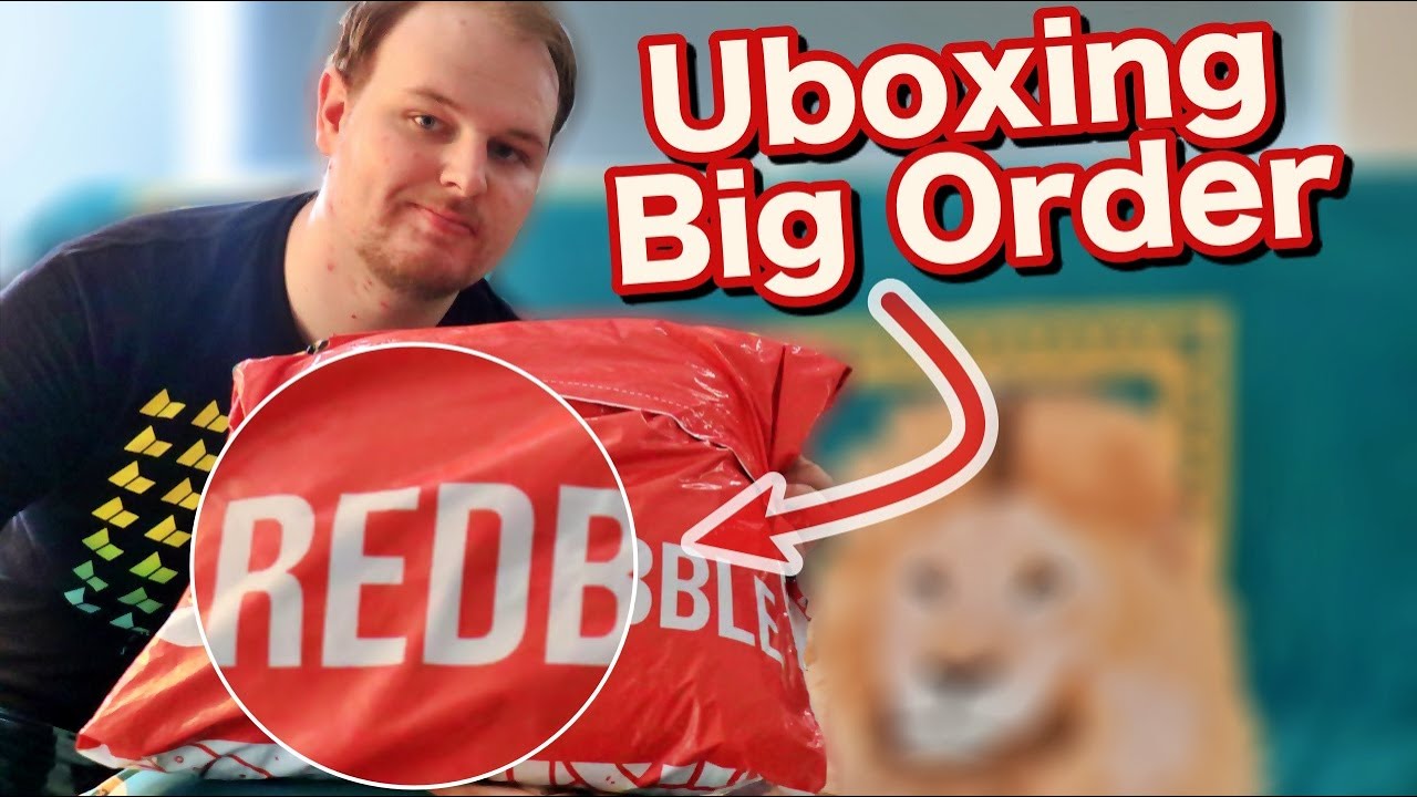 Unboxing Redbubble Big Order - Special Delivery!