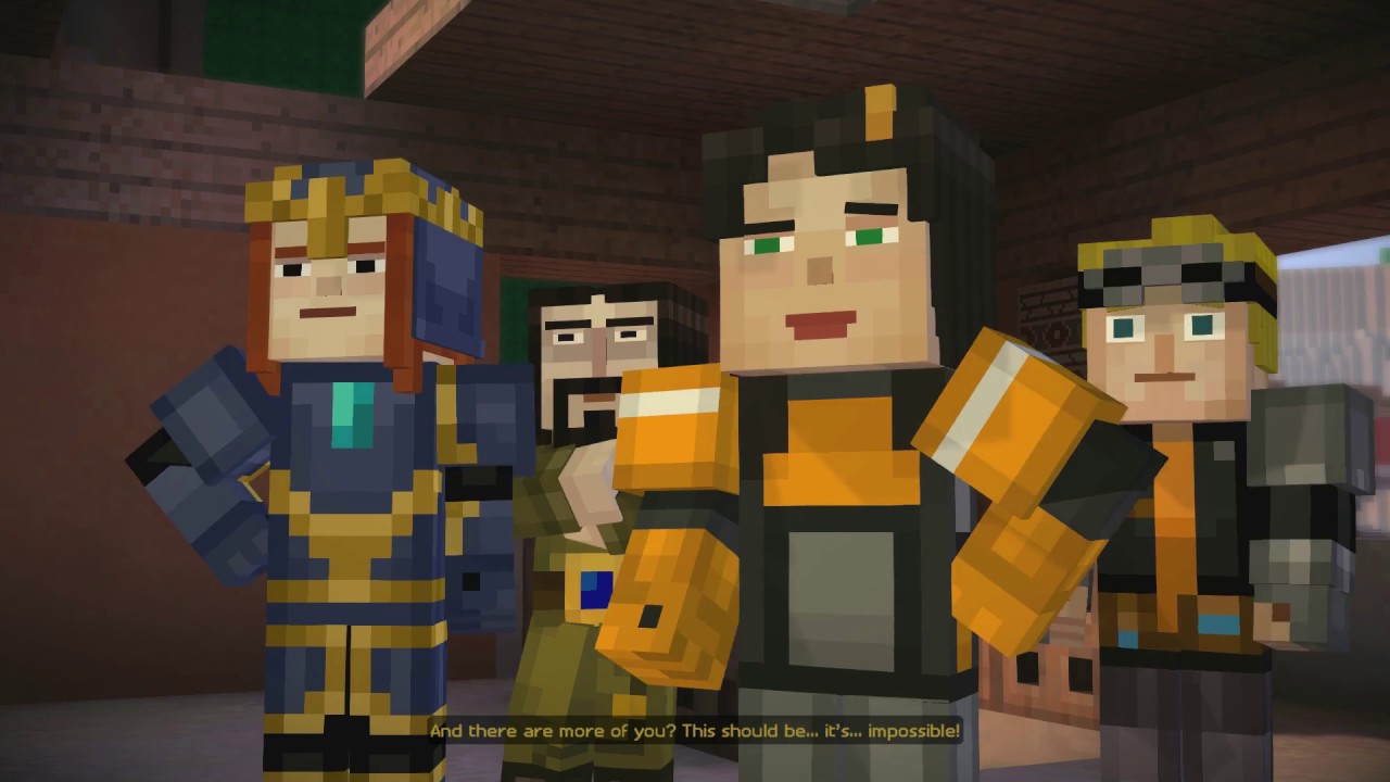 Minecraft : Story mode - Episode 7 - Walkthrough (Female Jesse)