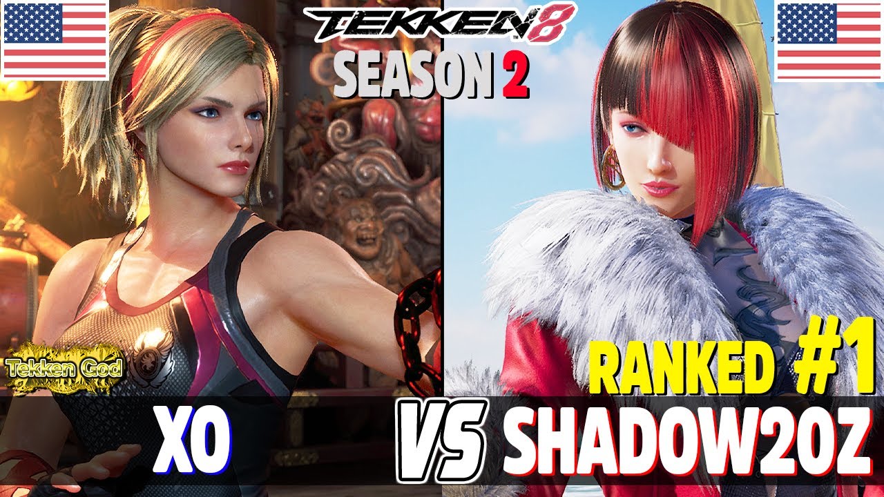 Tekken 8 (Season 2) ▰ XO (Lidia) Vs Shadow20z (#1 Ranked Anna) ▰ Ranked Matches!