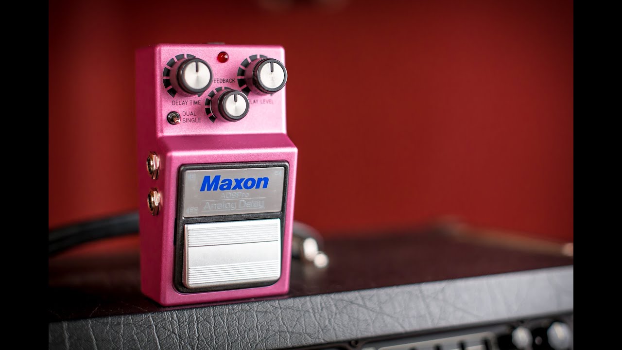 Maxon AD-9 Pro Analog Delay - DEMO