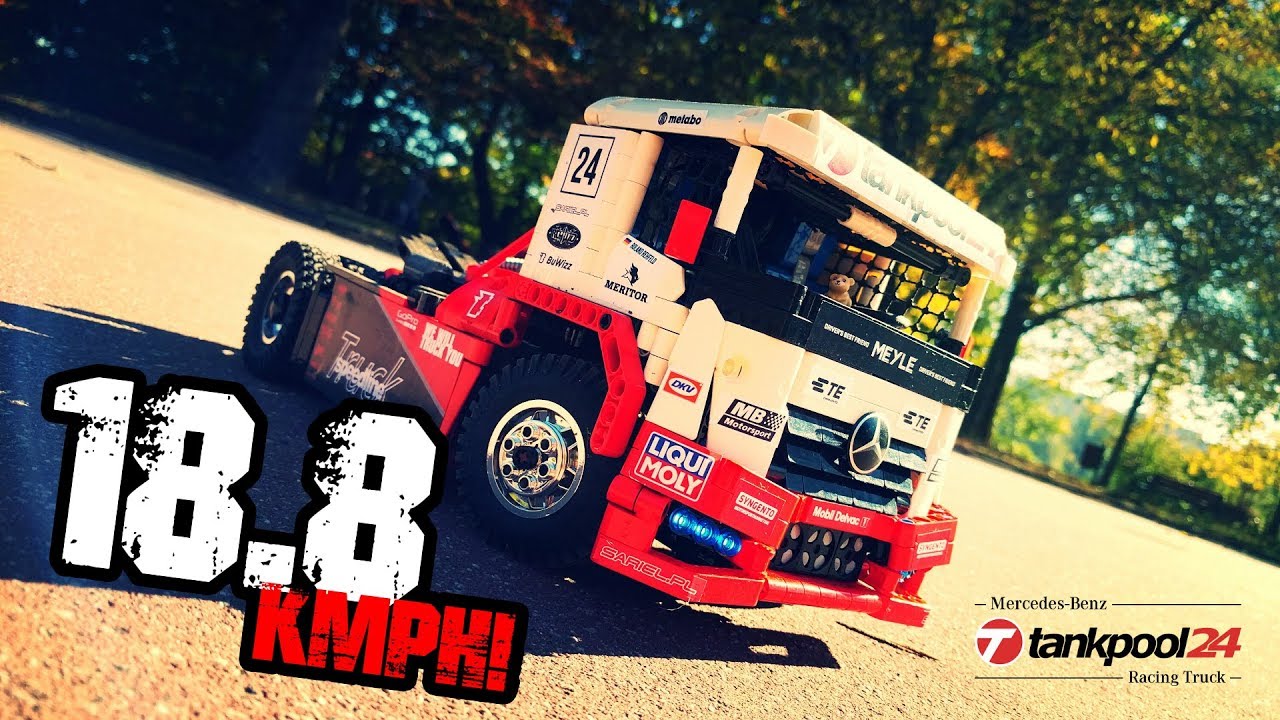 Lego Technic RC Mercedes-Benz Tankpool Racing Truck