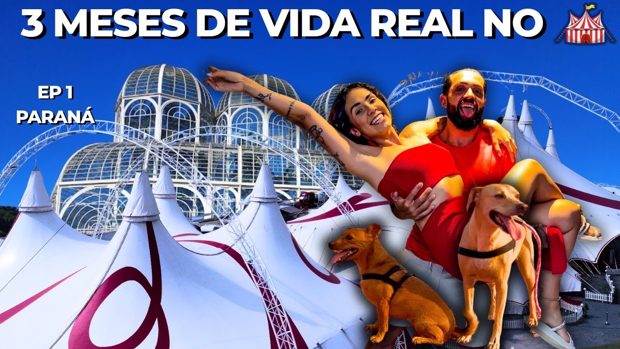 Vida real de ARTISTAS DE CIRCO | Rotina, Cachorros e EXPOMOTORHOME - Curitiba/PR