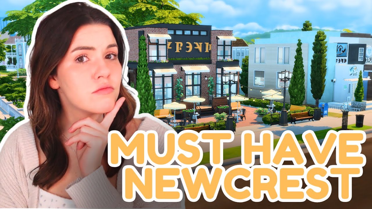 Must-Have Lots for Newcrest 🏙️ | The Sims 4 Tour