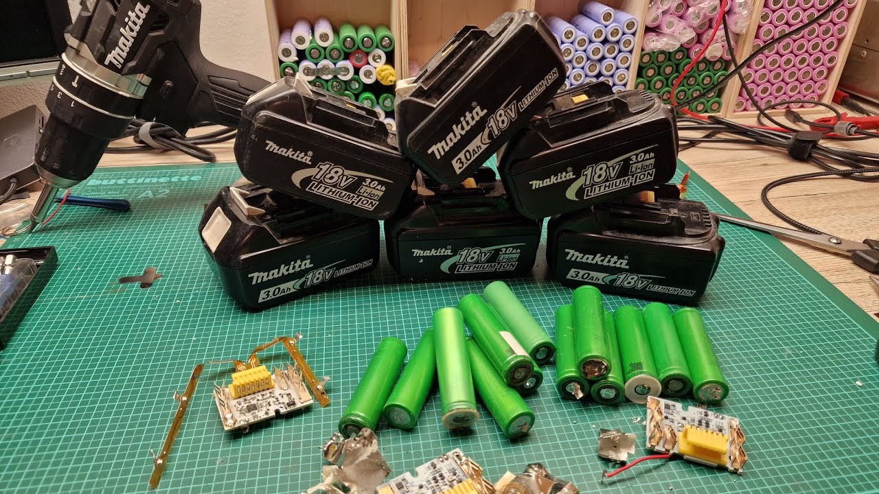 Makita 18V Akku Reparatur. 🔋