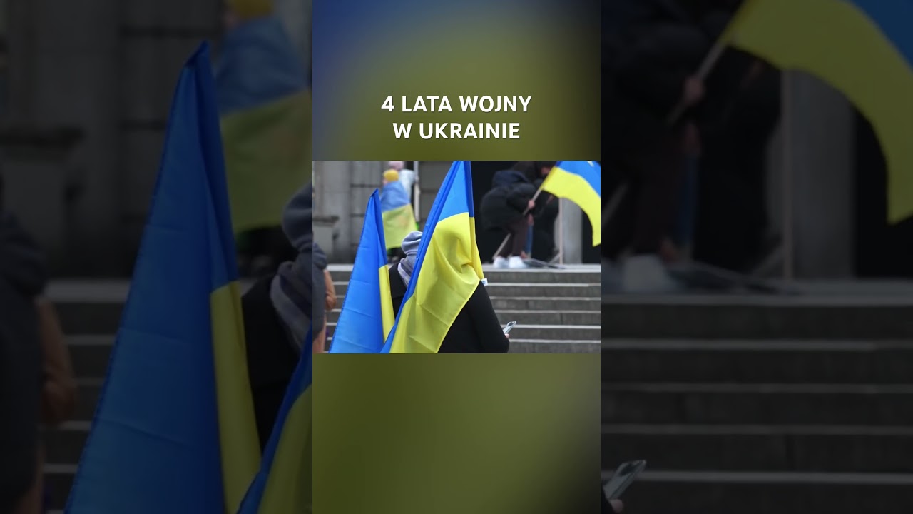 4. rocznica wojny w Ukrainie. Miliony ofiar i kryzys humanitarny. #Ukraina #wojna
