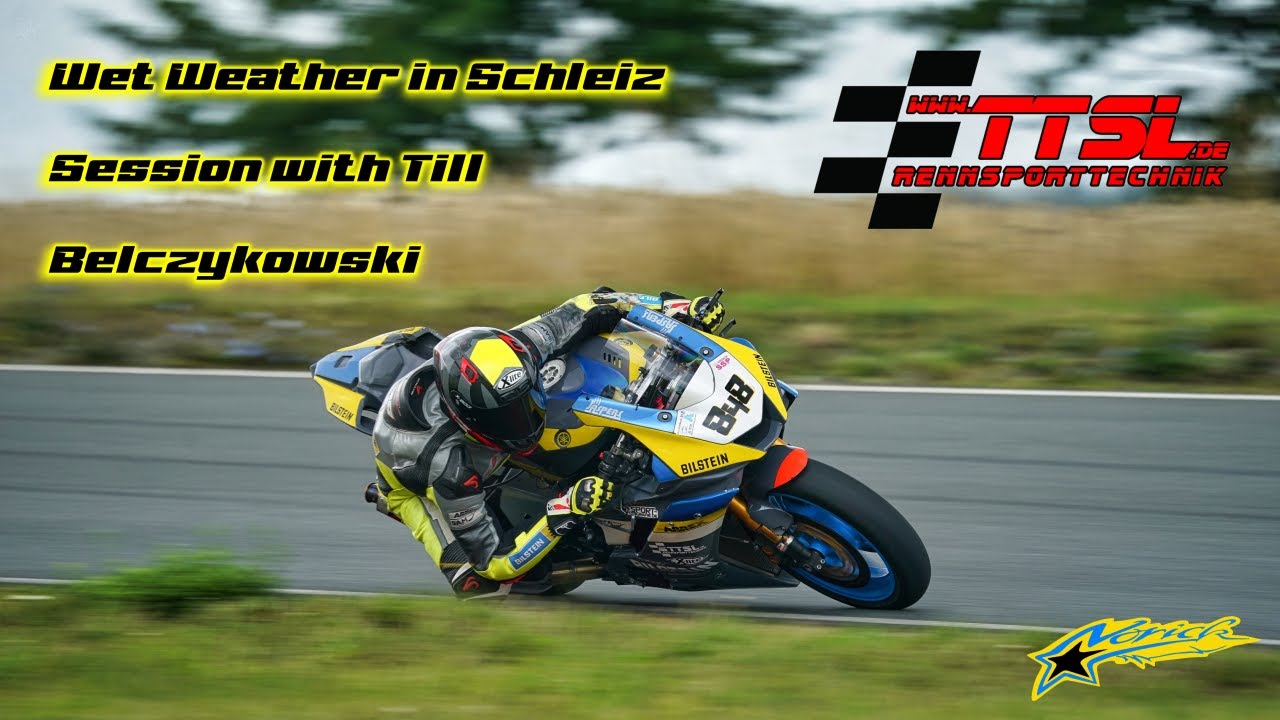 Following IDM Rider Till Belczykowski | Yamaha R6 | Schleizer Dreieck | Norick Tschauder |