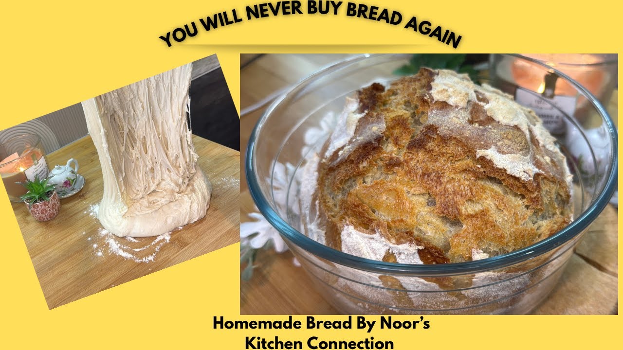 You Will NEVER Buy Bread From Outside Again! | Homemade Bread Recipe Noor’s Kitchen Connection|Bread