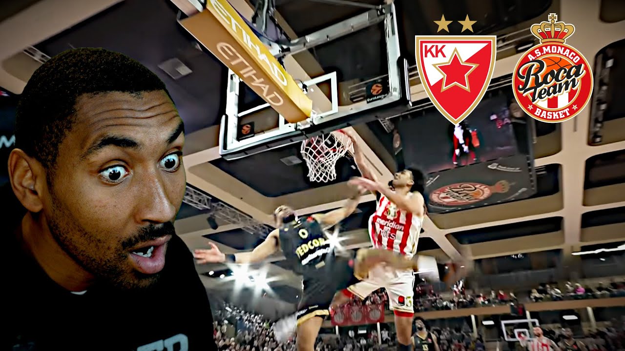 CAN RED STAR COME BACK AFTER THIS POSTER?! Monaco vs Crvena Zvezda | ROUND 23 EUROLEAGUE HIGHLIGHTS!