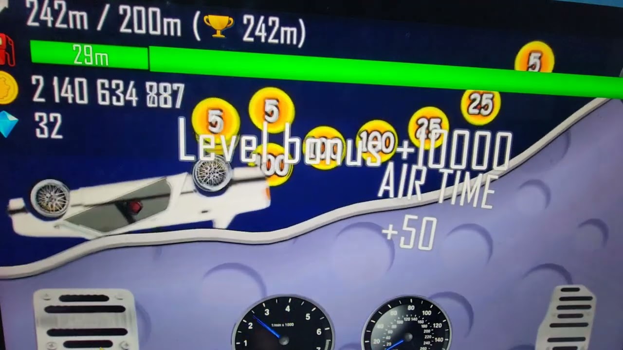 hill climb racing BMW mod