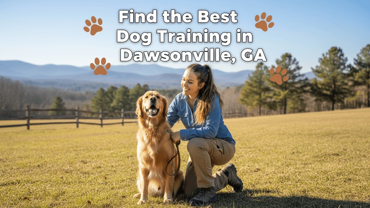 Find the Best Dog Training in Dawsonville Georgia