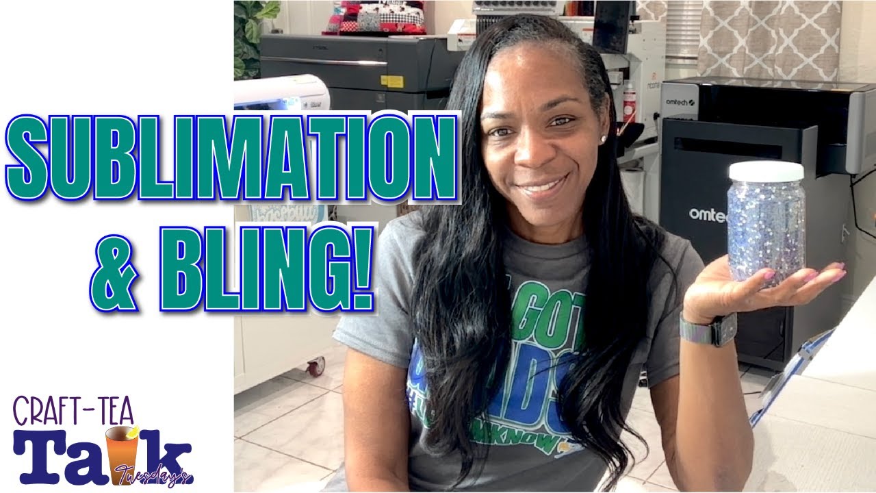 Crafts & Convos | How to Make a Sublimation and Bling Shirt