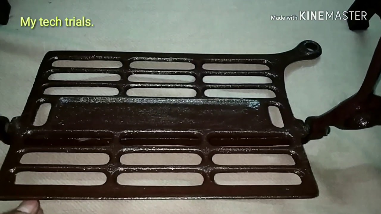 सिलाई मशीन स्टैंड फिटिंग How to assemble sewing machine stand
