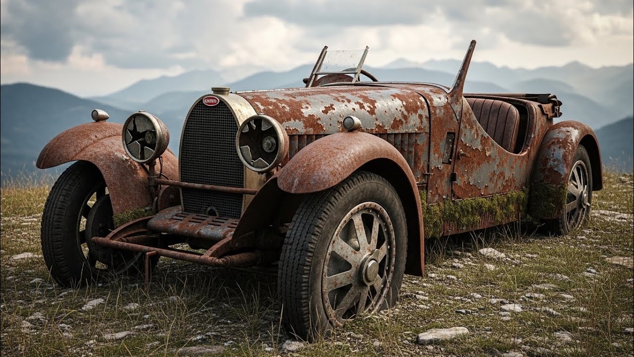 ASMR Car Restoration! 1924 Bugatti Type 35 Full Restoration
