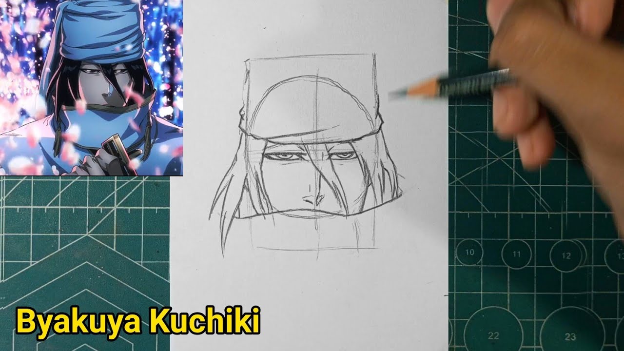 How to Draw BYAKUYA KUCHIKI Bankai || BLEACH TYBW part 2