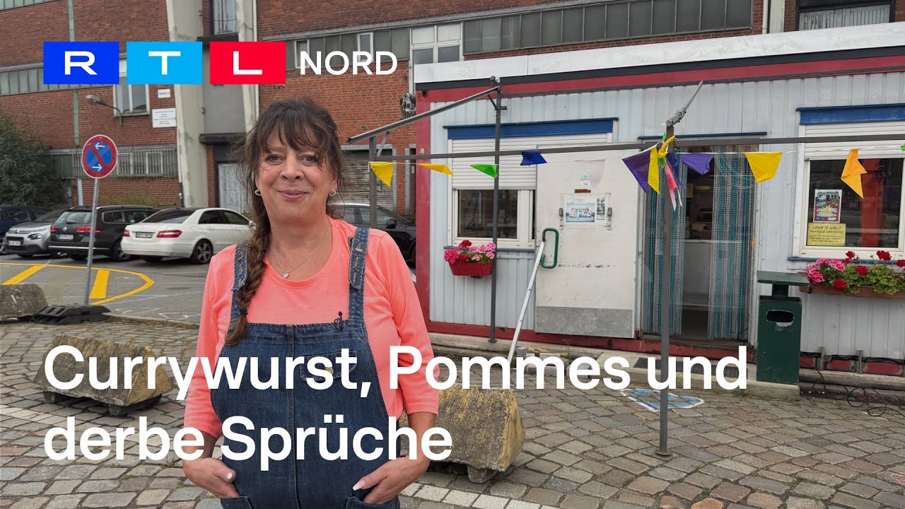 Kult-Imbiss im Hamburger Hafen: Seit 25 Jahren arbeitet Lena in ihrer Kaffeeklappe
