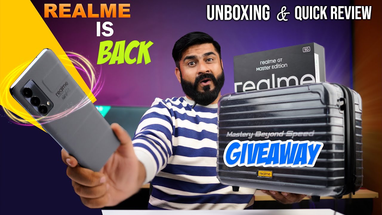 realme GT Master Edition In Pakistan Unboxing & Price ⚡ Snapdragon 778G,120Hz,GT Mode | Giveaway 🔥