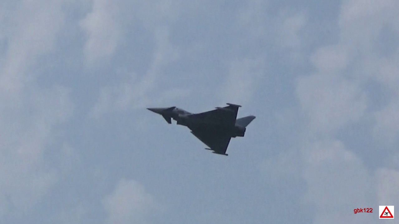 Eurofighter Solo Display at Graz Airport  2017-08-09