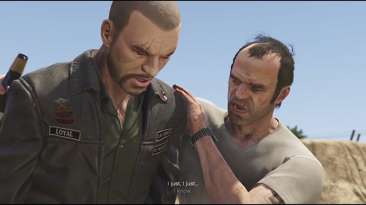 GTA 5 PS5 - Meeting Trevor (Re-uploaded)