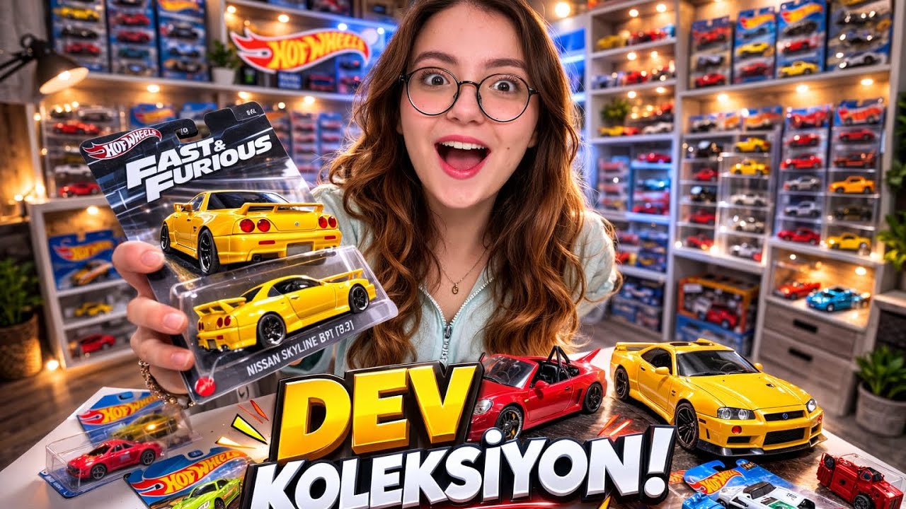 Koleksiyon Satın Aldım! HOT WHEELS Koleksiyon Kutu Açılımı & Yeni araçlar