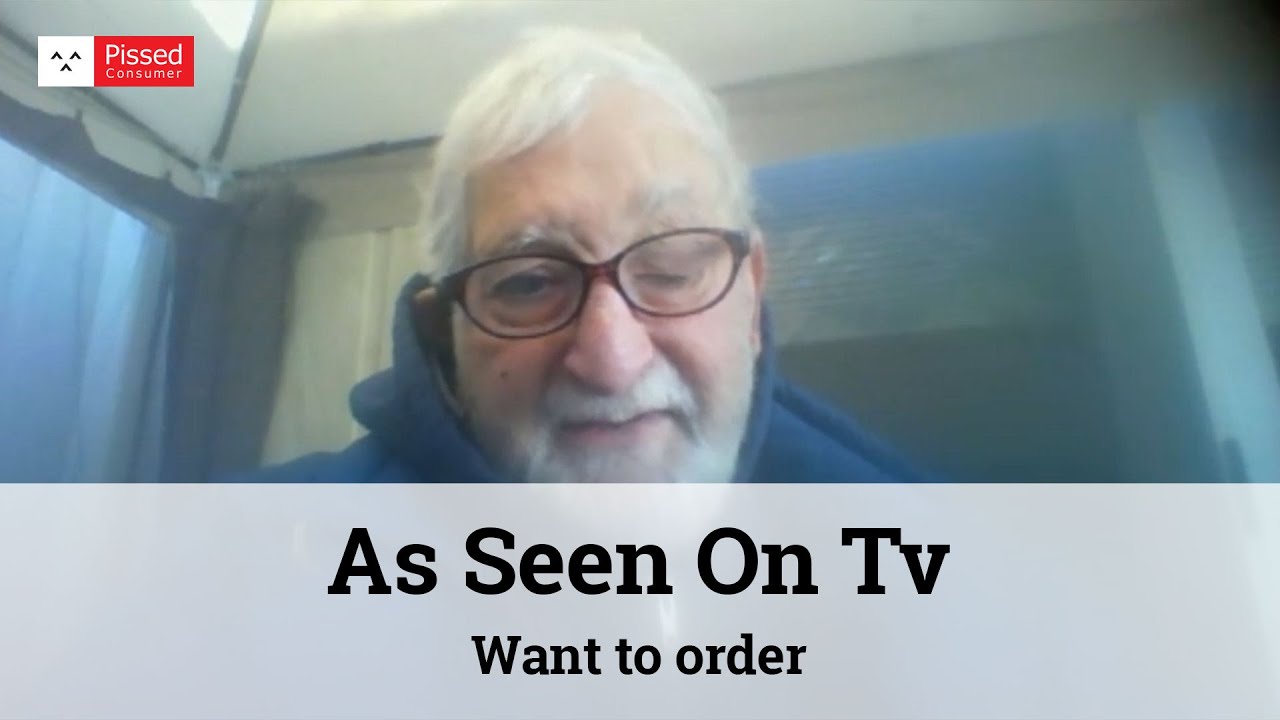 As Seen On Tv Reviews - No answer on call @ Pissed Consumer Interview