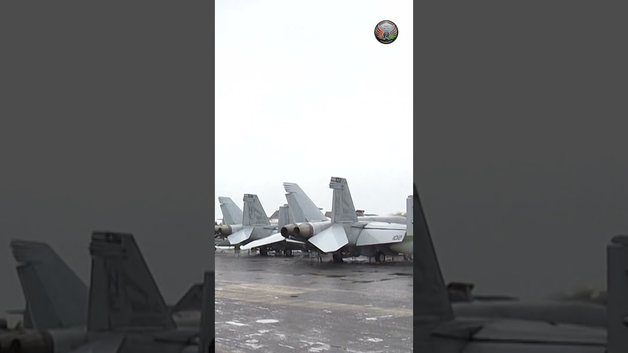 US aircraft carrier visits #SouthKorea in show of force against #NorthKorea | #shorts