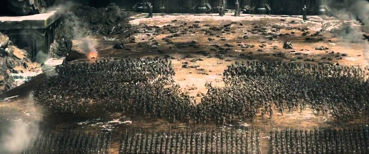 The Hobbit 3 Sons of Durin charge HD!!