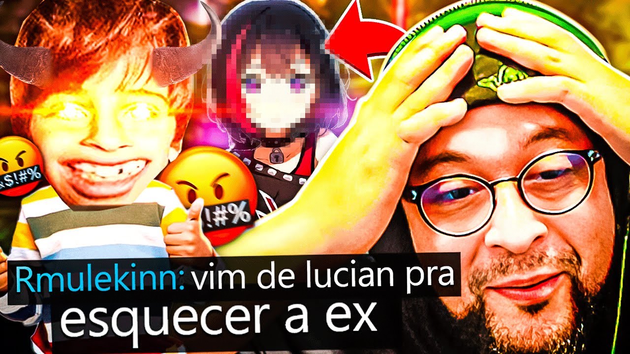 Mulekin VEIO MUGINDO depois de terminar o namoro E STOMPAMOS O GAME!!