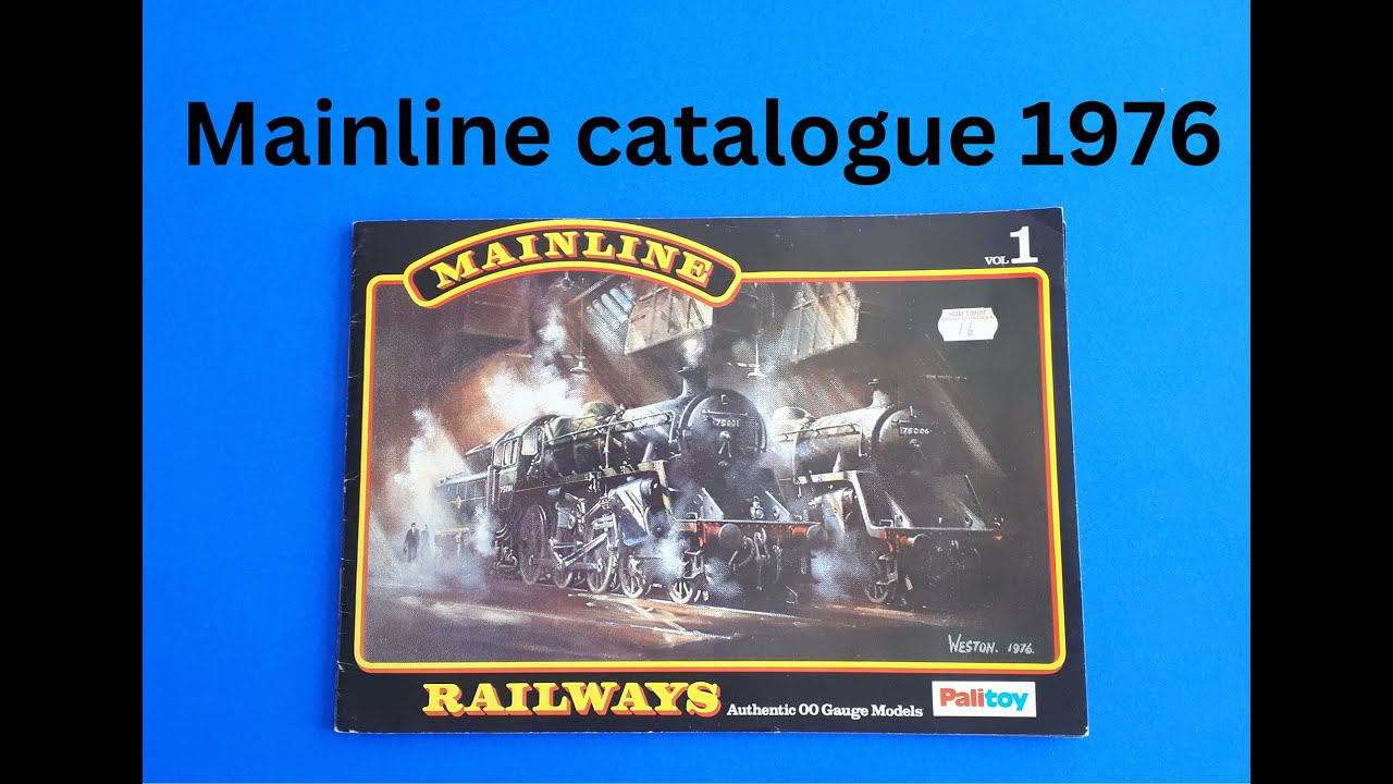 Mainline 1976 model railways catalogue full look through from Mangley Town