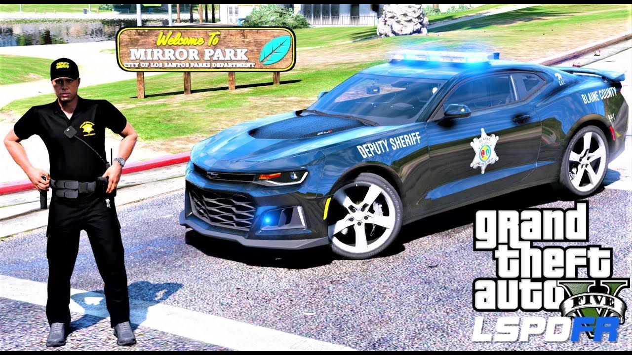 GTA 5 LSPDFR #656 Richland County Chevy Camaro Cat Team - LivePD Special Patrol