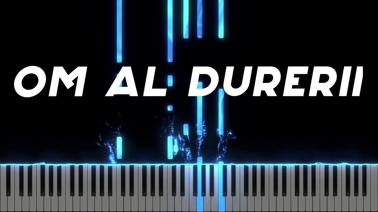 Om al Durerii - Harvest Arad - Instrumental Pian - Negativ Pian - Tutorial