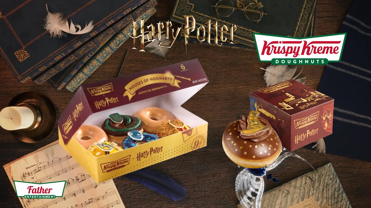 Krispy Kreme Harry Potter Houses of Hogwarts Doughnuts Review