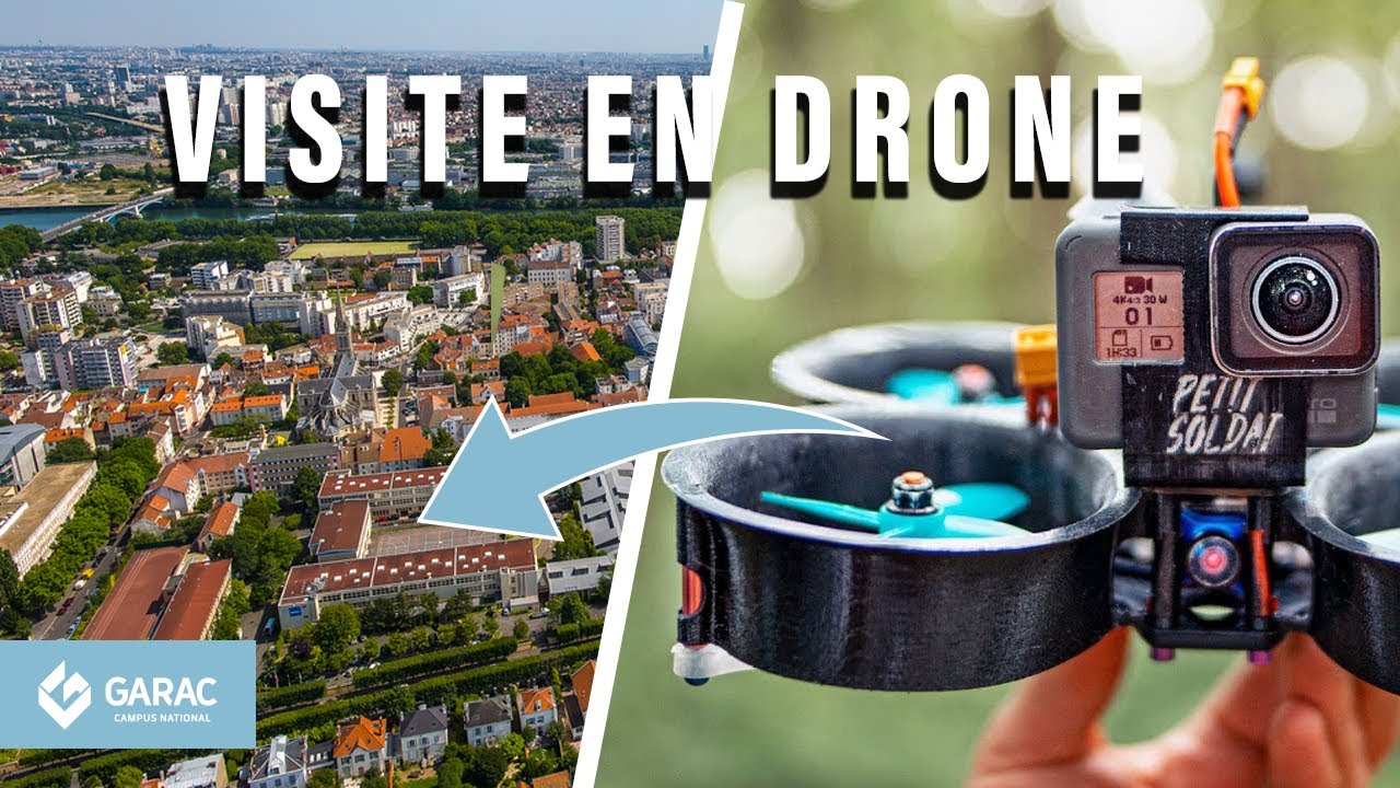 DRONE FPV : VISITEZ LES ATELIERS DU  CAMPUS DU GARAC EN DRONE 🎬