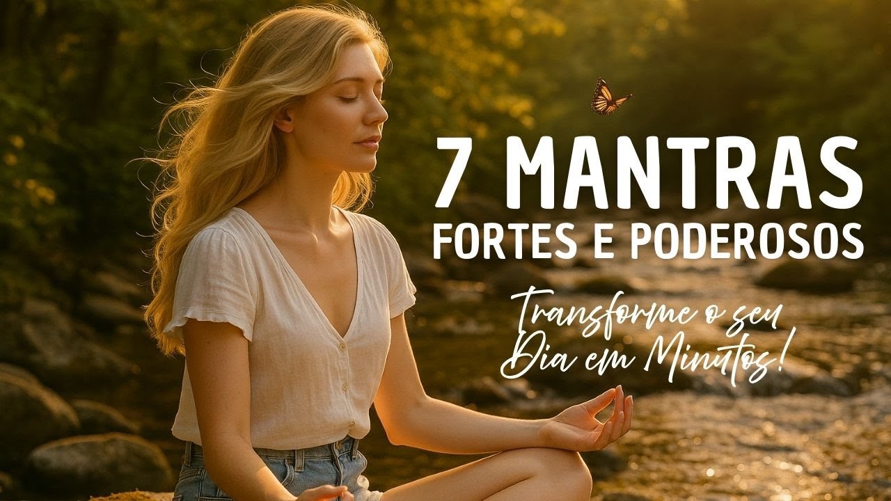 7 Mantras Fortes e Poderosos que Transformam o seu Dia em Minutos – Ouça e Conecte-se com o Divino!✨