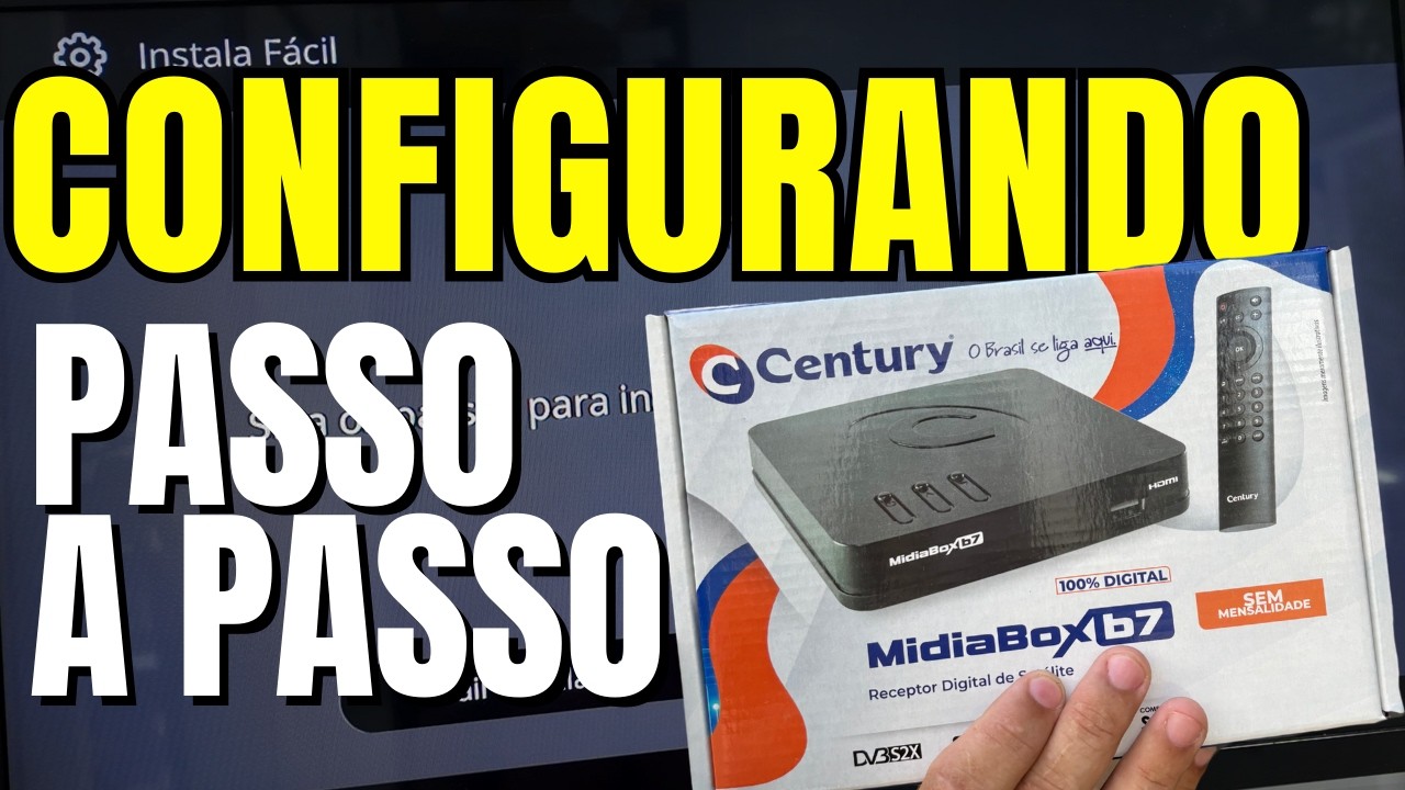 como  Instalar e Configurar o MidiaBox B7 (Century) na Sua TV