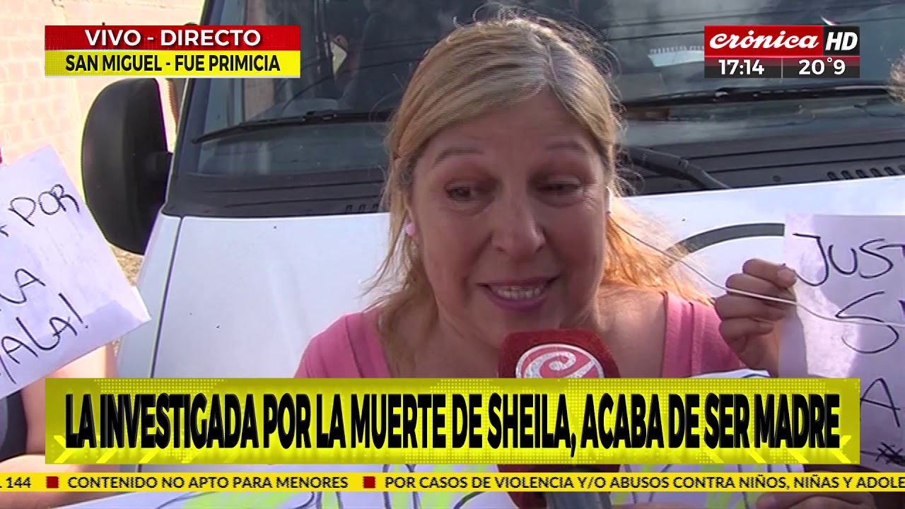 Hubo abuso en el cuerpo de Sheila